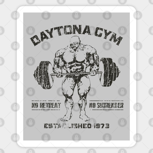 Daytona Gym 1973 Sticker by JCD666